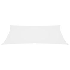 Greatstore Stínící plachta oxfordská látka obdélníková 2 x 5 m bílá