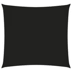 Greatstore Stínící plachta oxfordská látka čtvercová 3,6 x 3,6 m černá