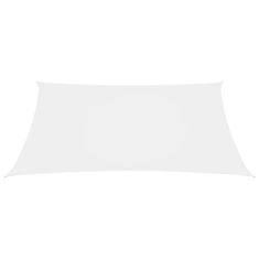 Greatstore Stínící plachta oxfordská látka obdélníková 3,5 x 5 m bílá