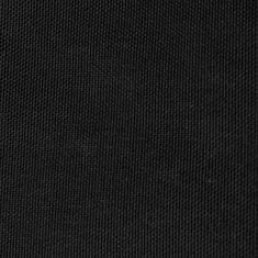 Greatstore Stínící plachta oxfordská látka obdélníková 4 x 5 m černá