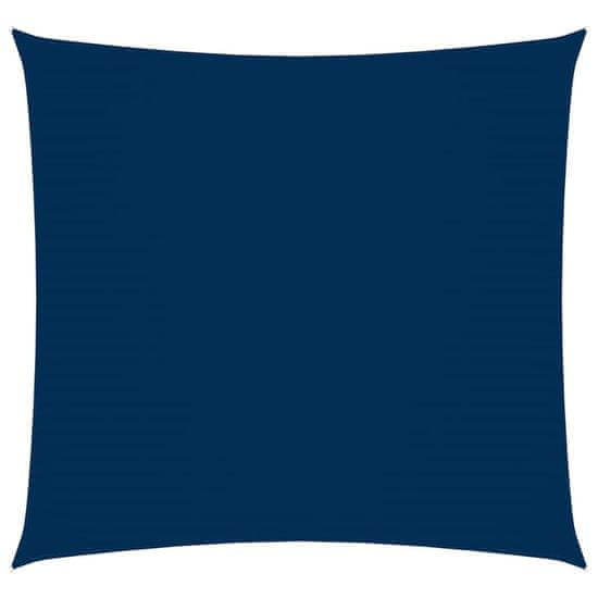Greatstore Stínící plachta oxfordská látka čtvercová 3,6 x 3,6 m modrá