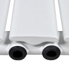 Vidaxl Lamelový radiátor bílý 542 mm x 900 mm