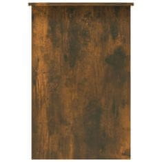 Vidaxl Psací stůl kouřový dub 100 x 50 x 76 cm kompozitní dřevo