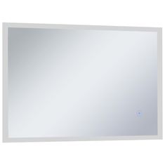 Vidaxl Koupelnové zrcadlo s LED světly a dotykovým senzorem 100x60 cm