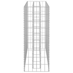 Petromila Gabionový vyvýšený záhon pozinkovaná ocel 90 x 30 x 90 cm