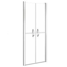 Vidaxl Sprchové dveře čiré ESG 76 x 190 cm
