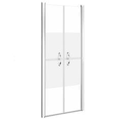 Vidaxl Sprchové dveře polomatné ESG 86 x 190 cm