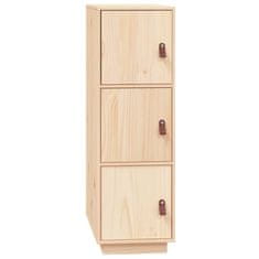 Greatstore Skříň highboard 34 x 40 x 108,5 cm masivní borové dřevo