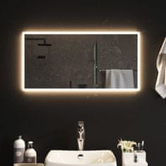 Greatstore Koupelnové zrcadlo s LED osvětlením 40x80 cm