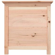 Greatstore Zahradní box na podušky 50 x 50 x 56 cm masivní jedlové dřevo