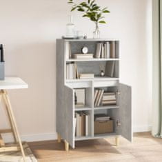 Greatstore Skříň highboard betonově šedá 60 x 36 x 110 cm kompozitní dřevo