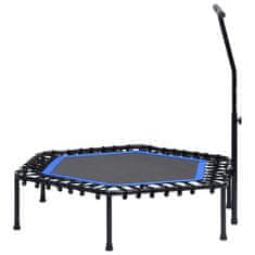 Greatstore Fitness trampolína s rukojetí 122 cm