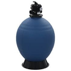 Petromila Bazénová písková filtrace se 6polohovým ventilem modrá 660 mm