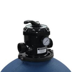 Petromila Bazénová písková filtrace se 6polohovým ventilem modrá 660 mm