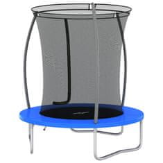 Vidaxl Trampolína se sítí a žebříkem kulatá 183 x 52 cm 80 kg