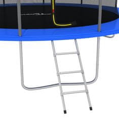 Vidaxl Trampolína se sítí a žebříkem kulatá 488 x 90 cm 150 kg