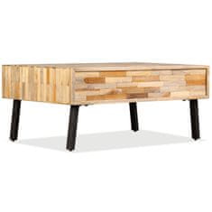 Vidaxl Konferenční stolek masivní recyklovaný teak 90 x 65 x 40 cm