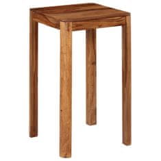 Greatstore Barový stůl 60 x 60 x 107 cm masivní sheeshamové dřevo