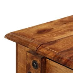 Greatstore Psací stůl 118 x 50 x 76 cm masivní sheeshamové dřevo