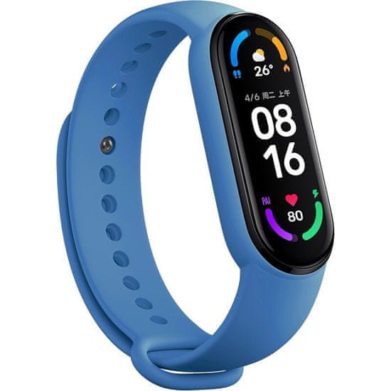 IZMAEL Náhradní řemínek pro Xiaomi Mi Band 5/Mi Band 6 - Modrá KP25479