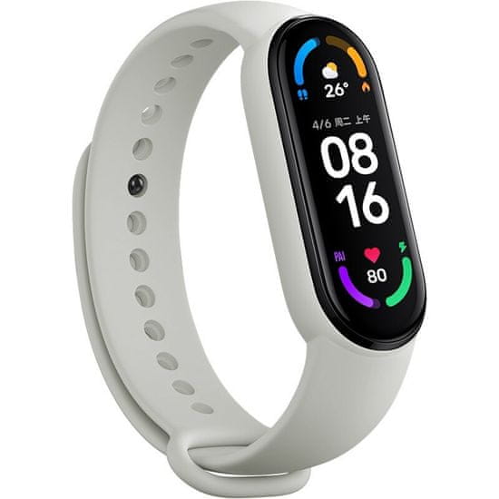 IZMAEL Náhradní řemínek pro Xiaomi Mi Band 5/Mi Band 6 - Šedá KP25480