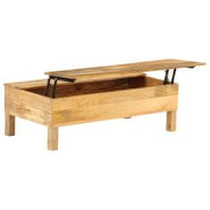 Greatstore Konferenční stolek z masivního mangovníku 110 x 55 x 35 cm