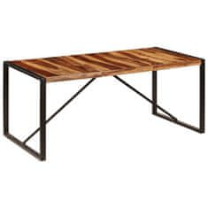 Greatstore Jídelní stůl 180 x 90 x 75 cm masivní sheeshamové dřevo