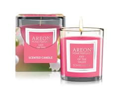 Areon Vonná svíčka AREON SCENTED CANDLE - Lily of the Valley