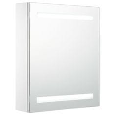 Petromila LED koupelnová skříňka se zrcadlem 50 x 13,5 x 60 cm