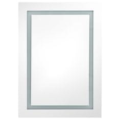 Petromila LED koupelnová skříňka se zrcadlem 50 x 13 x 70 cm