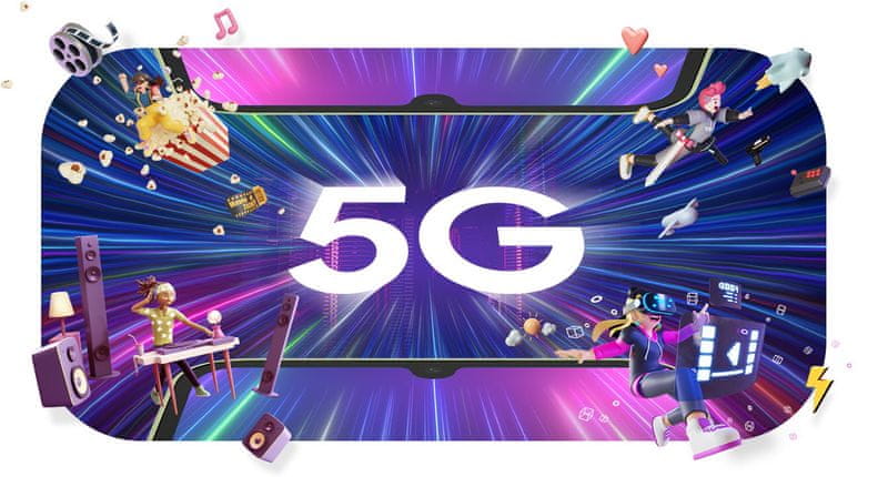 Samsung Galaxy A34 5G, inteligentný telefón, vlajková loď 6,6-palcový displej obnovovacia frekvencia stabilizácia obrazu štyri fotoaparáty najrýchlejšie 5G pripojenie 5G internet podpora najrýchlejšieho pripojenia