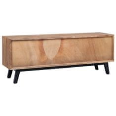 Greatstore TV stolek 120 x 30 x 45 cm masivní teak