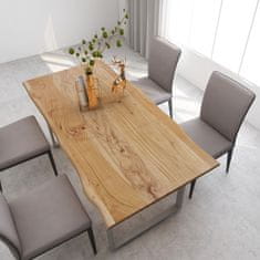 Vidaxl Jídelní stůl 180 x 90 x 76 cm masivní akáciové dřevo