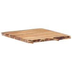 Greatstore Stolní deska masivní akáciové dřevo 60 x (50–60) x 3,8 cm