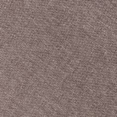 Greatstore Jídelní židle 2 ks ohýbané dřevo a taupe textil