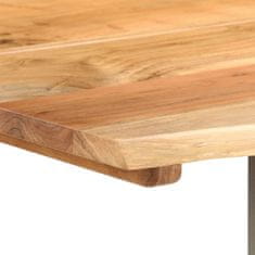 Vidaxl Jídelní stůl 160 x 80 x 76 cm masivní akáciové dřevo