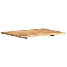 Greatstore Stolní deska masivní akáciové dřevo 80 x (50–60) x 2,5 cm