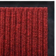 Greatstore Rohožka červená 160 x 220 cm PVC