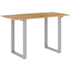 Vidaxl Jídelní stůl 118 x 58 x 76 cm masivní akáciové dřevo