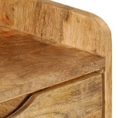 Greatstore Noční stolek z masivního mangovníkového dřeva 40 x 30 x 59,5 cm