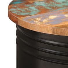 Greatstore Konferenční stolek 43 x 55 cm masivní recyklované dřevo