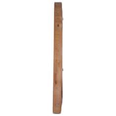 Petromila Nástěnné zrcadlo 40 cm teak kulaté