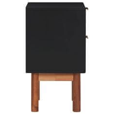 Greatstore Noční stolky 2 ks 40 x 30 x 53 cm masivní akáciové dřevo a MDF