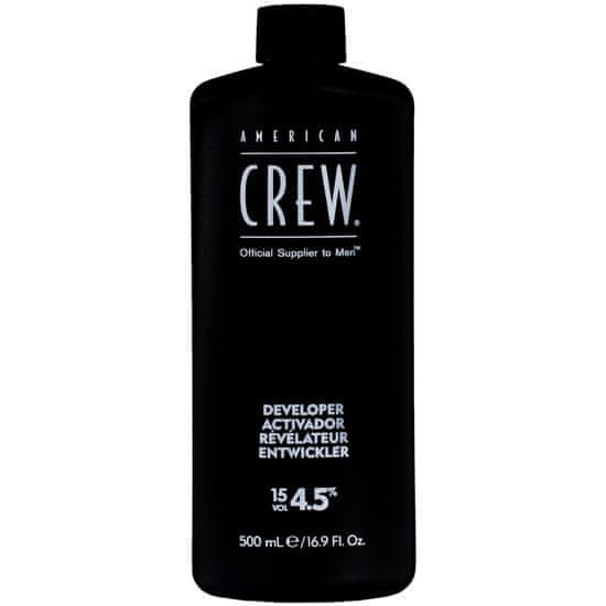 American Crew Blend Peroxyde 4,5% - okysličovadlo, pomáhá při odstraňování známek šedivění, 500ml