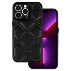 IZMAEL Kožené 3D pouzdro pro Xiaomi Redmi Note 9s / Note 9 Pro - Černá Typ1 KP25463