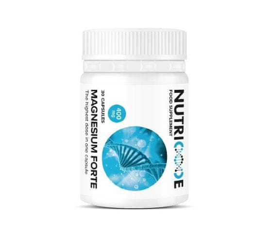 FM FM Nutricode doplněk stravy Magnesium Forte 30 kapsli