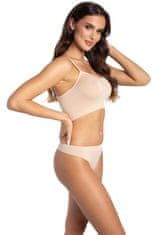 Gatta Dámská tanga 1444s Nini beige - GATTA Béžová XL