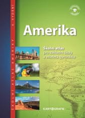 Amerika - Školní atlas pro základní školy a víceletá gymnázia