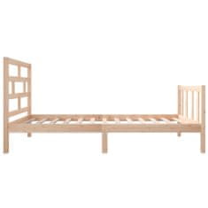 Greatstore Rám postele masivní borové dřevo 90 x 190 cm Single