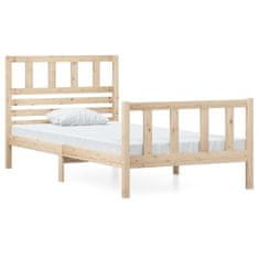 shumee Rám postele masivní dřevo 90 x 200 cm